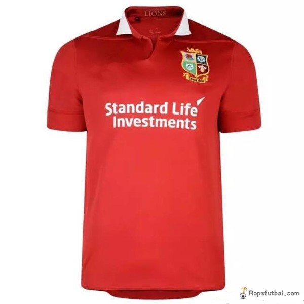 Camiseta Rugby British and Irish Lions Canterbury Replica Primera Ropa 2016/17 Rojo